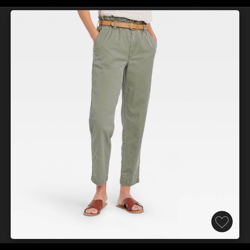 Brand new paper bag pants